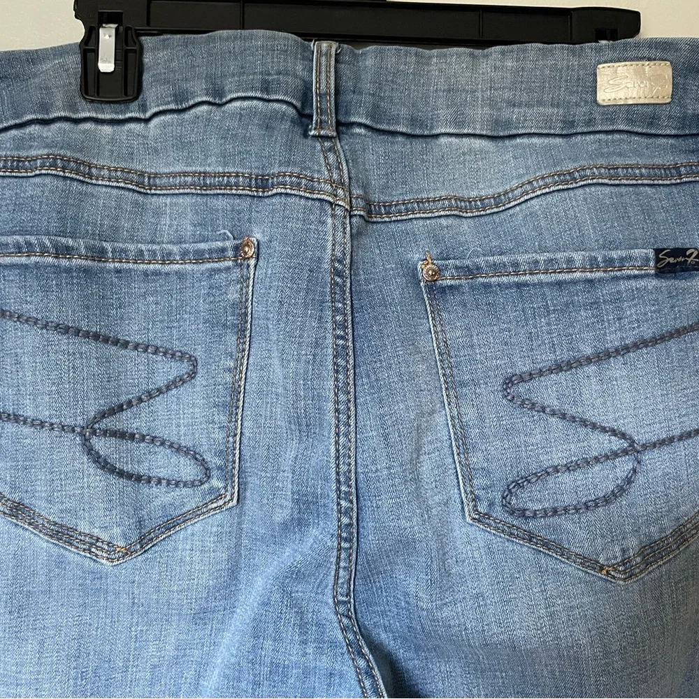 Seven7 Jeans, Size 16, Distressed - Picture 5 of 9